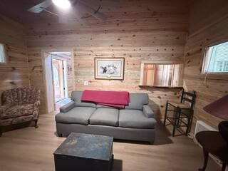 Living room at the Gun Smoke Inn