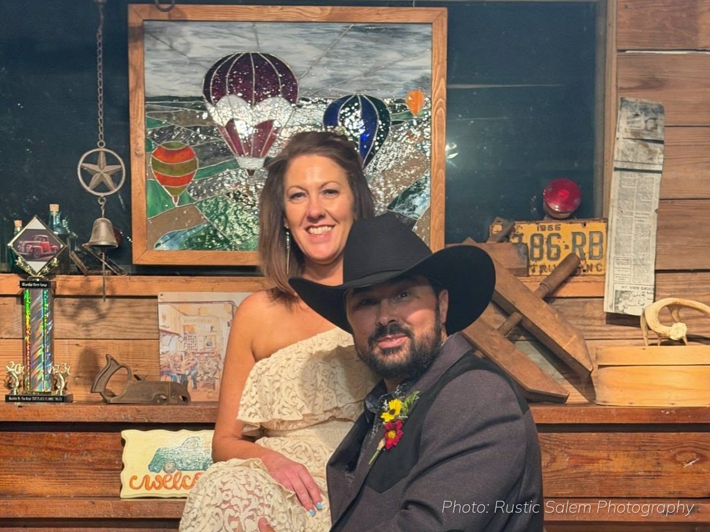Inside the tap room at Riverside Farm Venue
